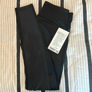 Lululemon Wunder Train HR Tight 28” satin panels